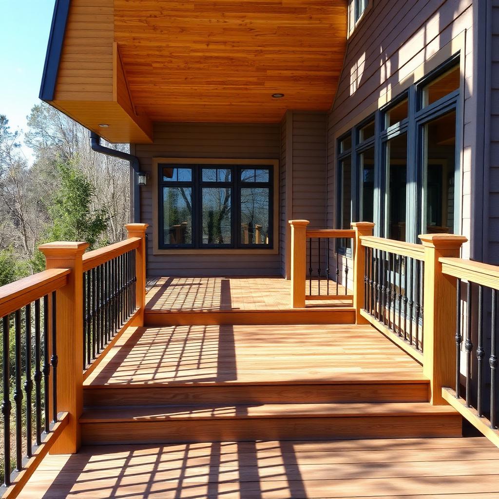 Decks — example of North Bay Carpentry work